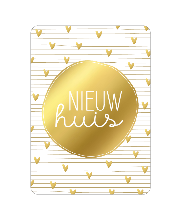 Wenskaart A6 | Nieuw Huis
