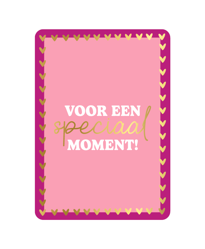 Wenskaart A6 | Voor Een Speciaal Moment