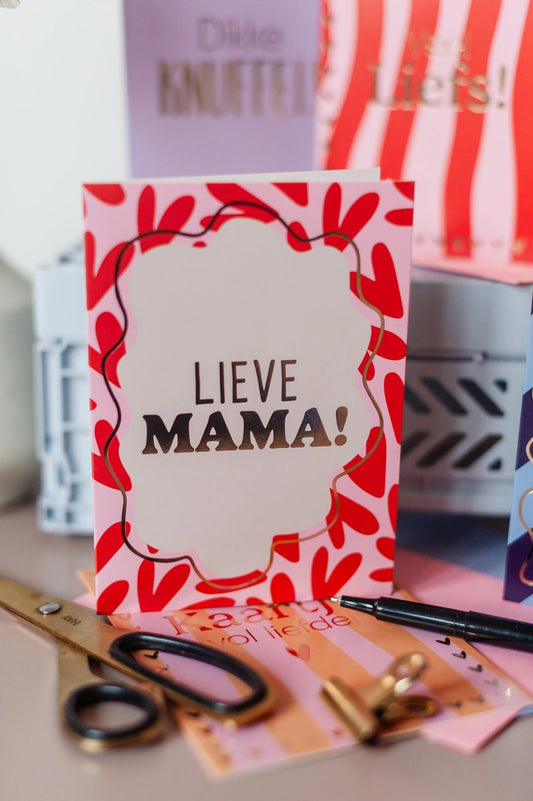 Wenskaart A6 | Lieve Mama
