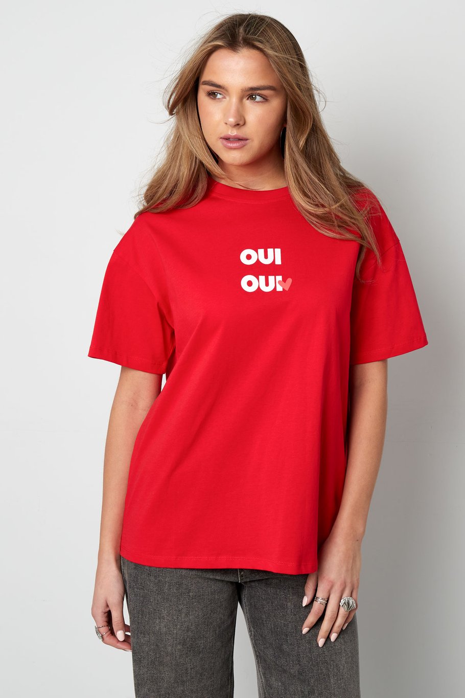 Oui Oui T-Shirt Red