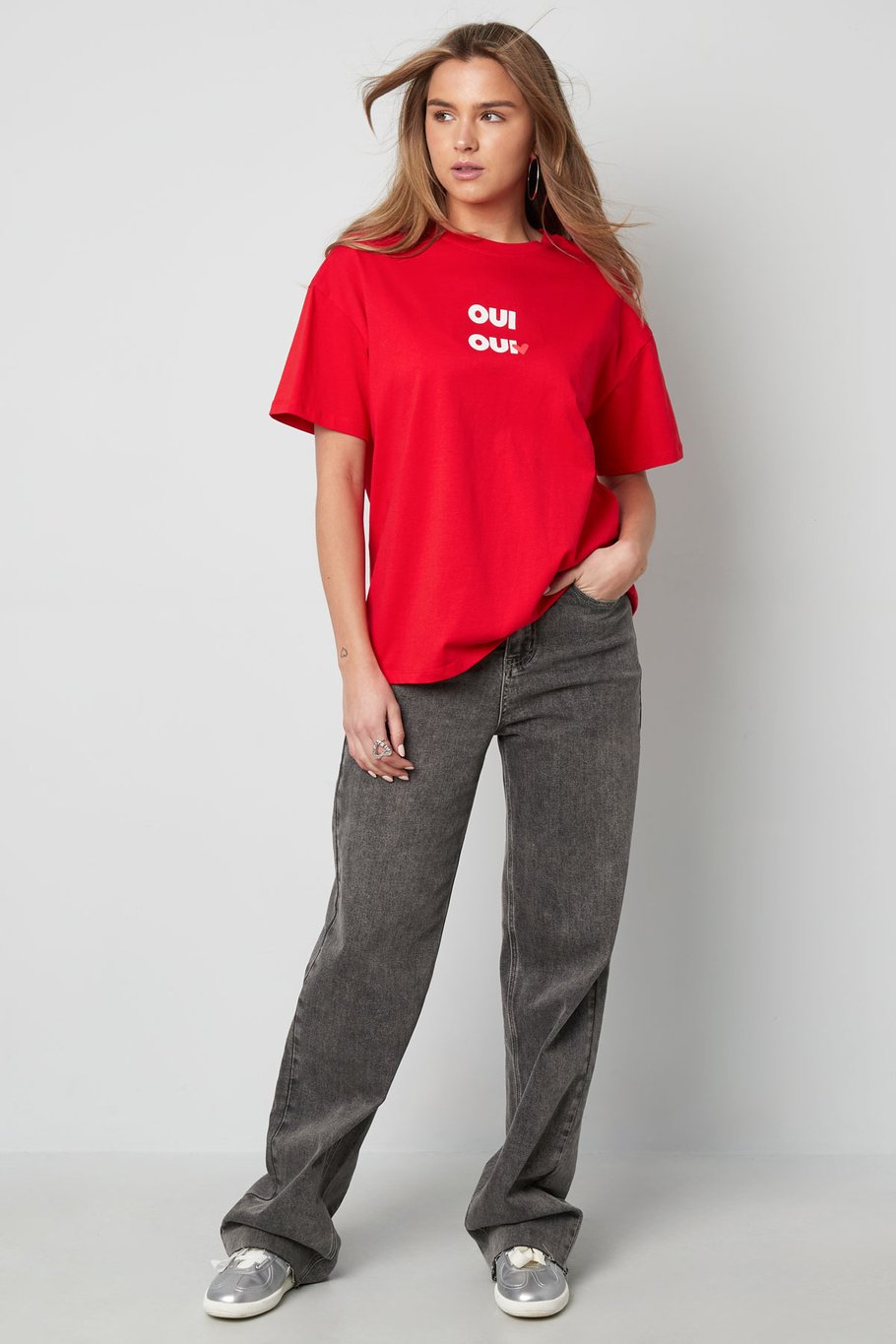 Oui Oui T-Shirt Red