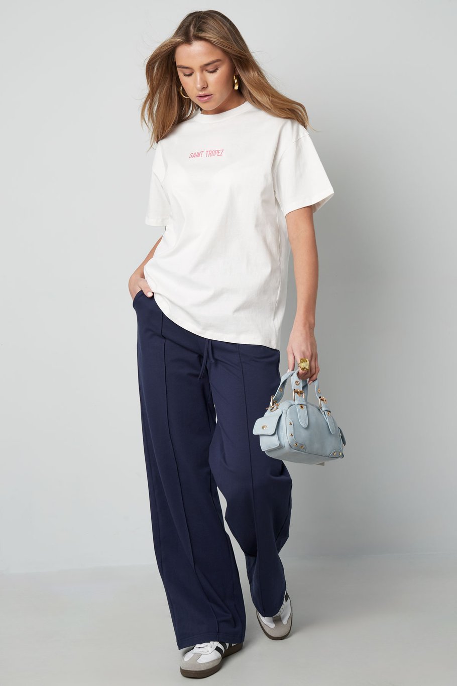 Saint Tropez T-Shirt Wit