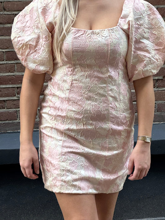FLORAL DRESS PINK
