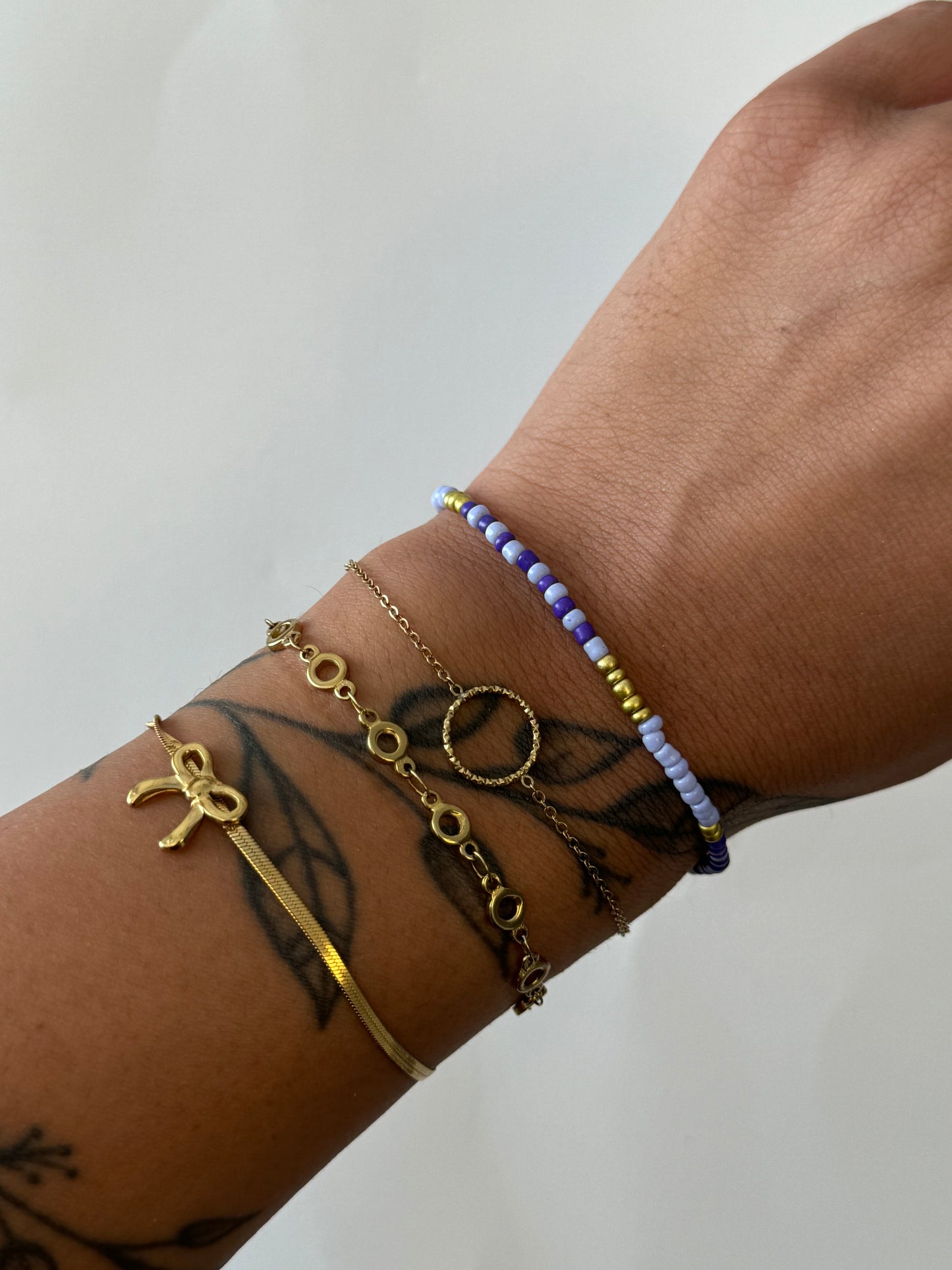 MIYUKI PURPLE MIX BRACELET