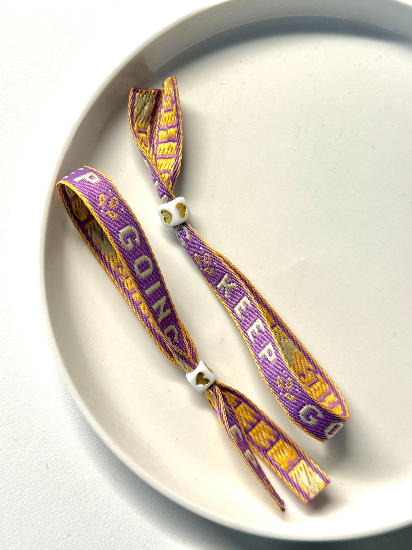 KEEP GOING LINT BRACELET