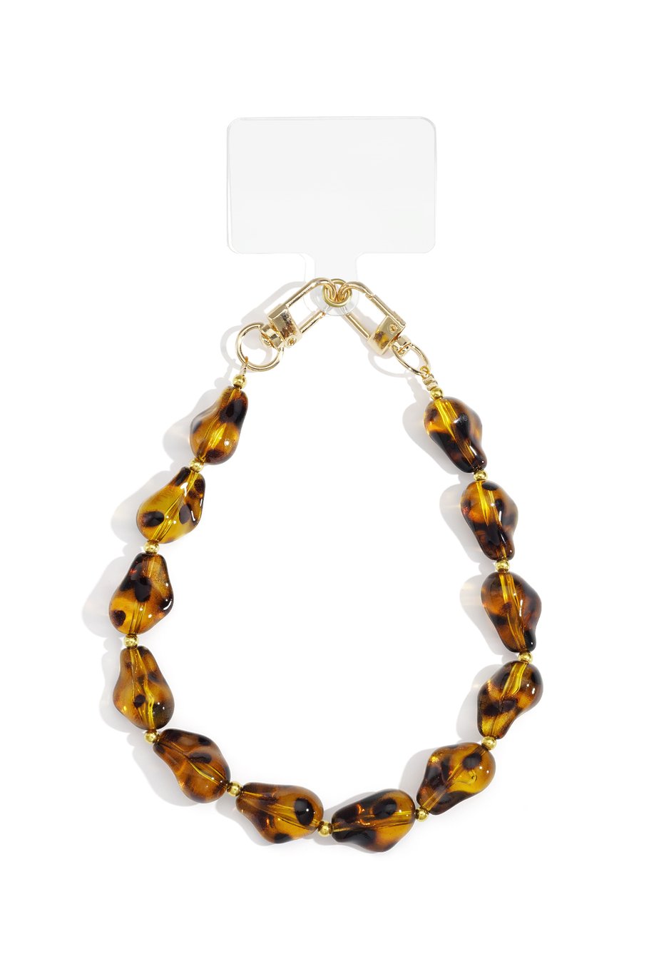 LEO PHONE CORD BROWN