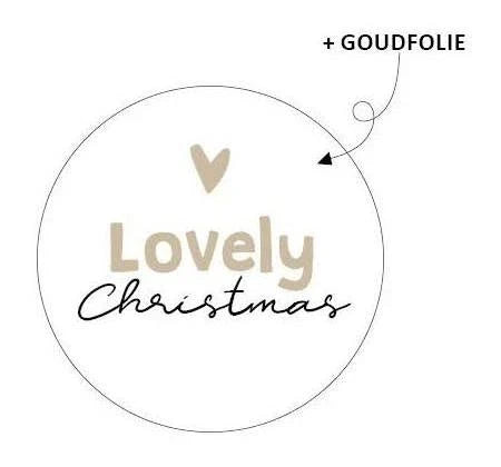 STICKERS | LOVELY CHRISTMAS