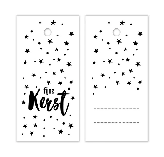 CADEAULABELS | FIJNE KERST WIT