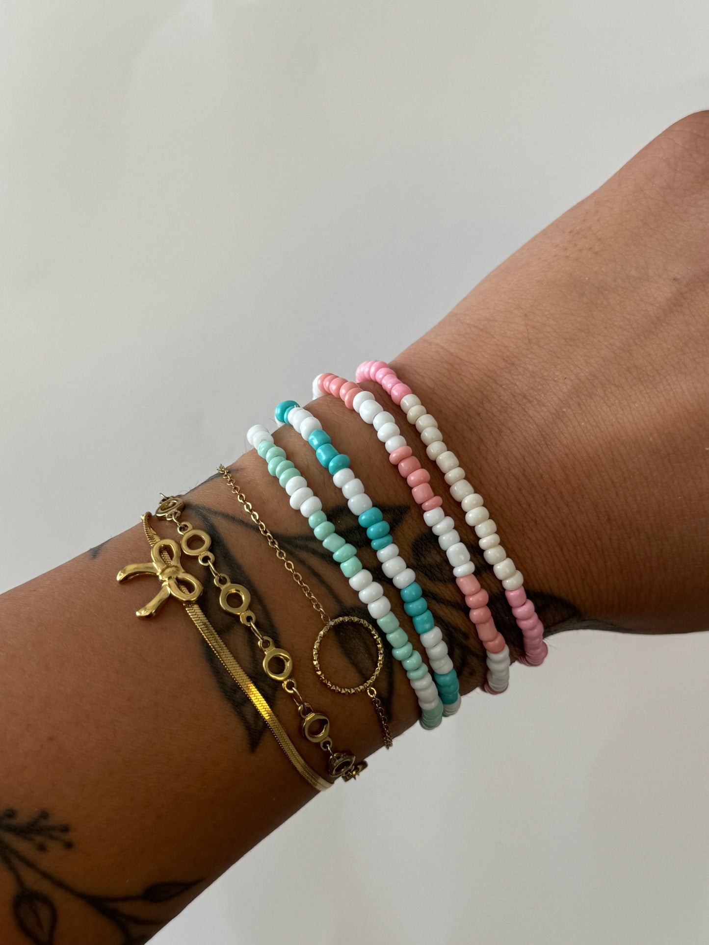 MIYUKI PEACHY MIX BRACELET