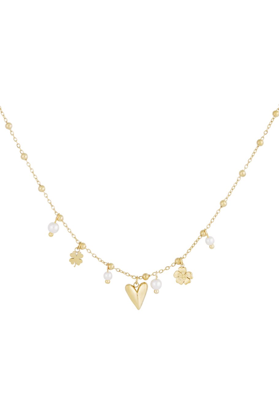 Lucky Girl Necklace Gold