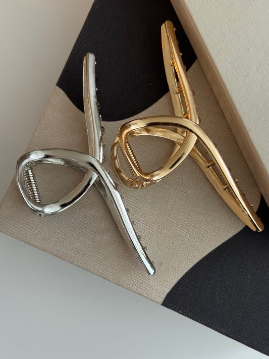 Basic Hairclip Silver