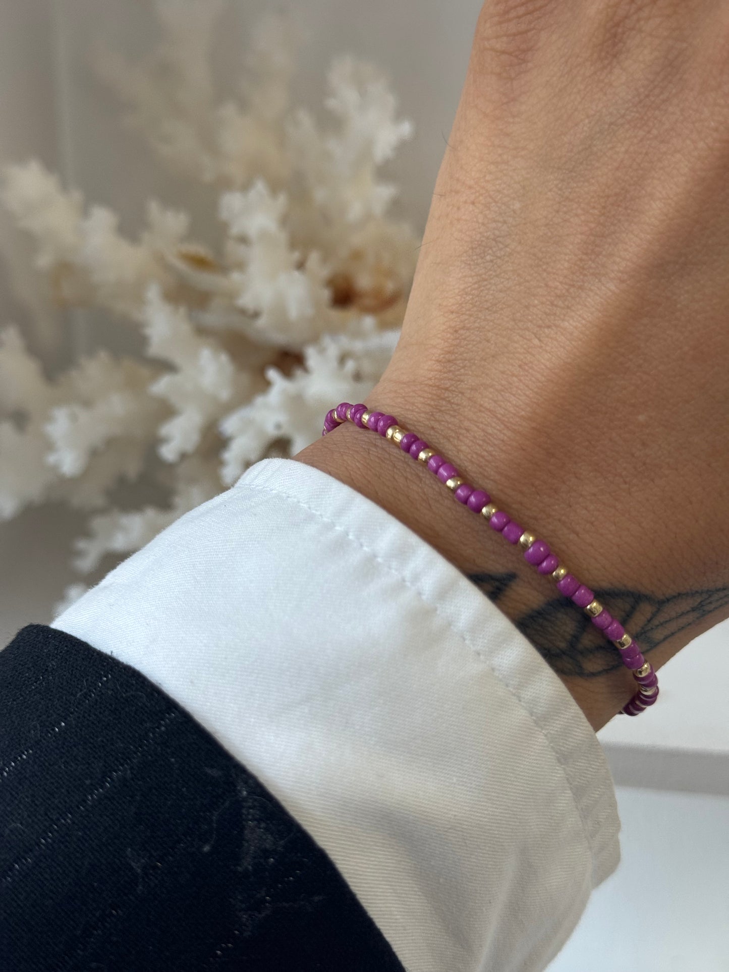 Mystic Plum | Miyuki Bracelet