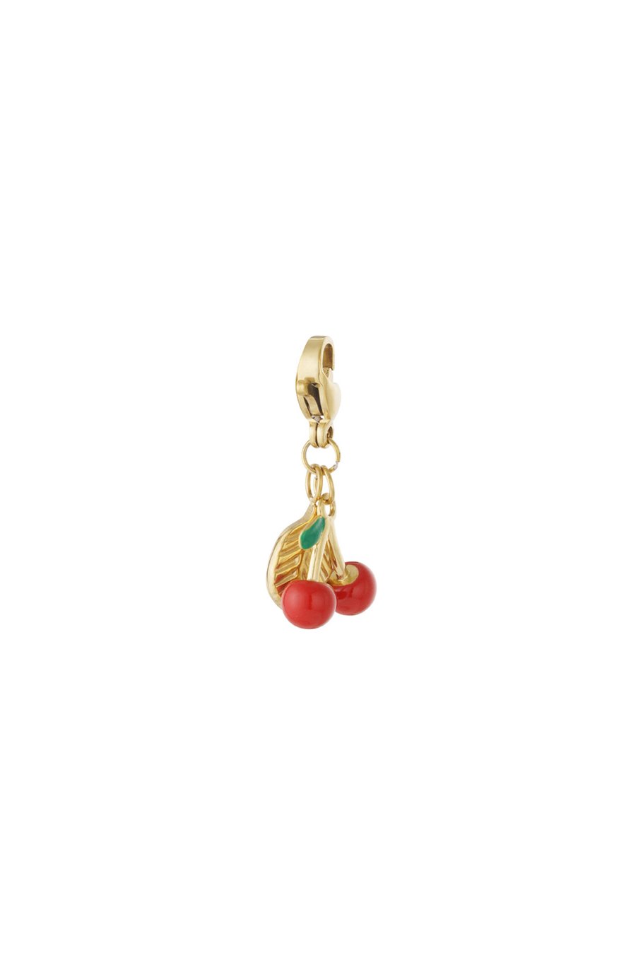 Cherry Mix Charm Gold