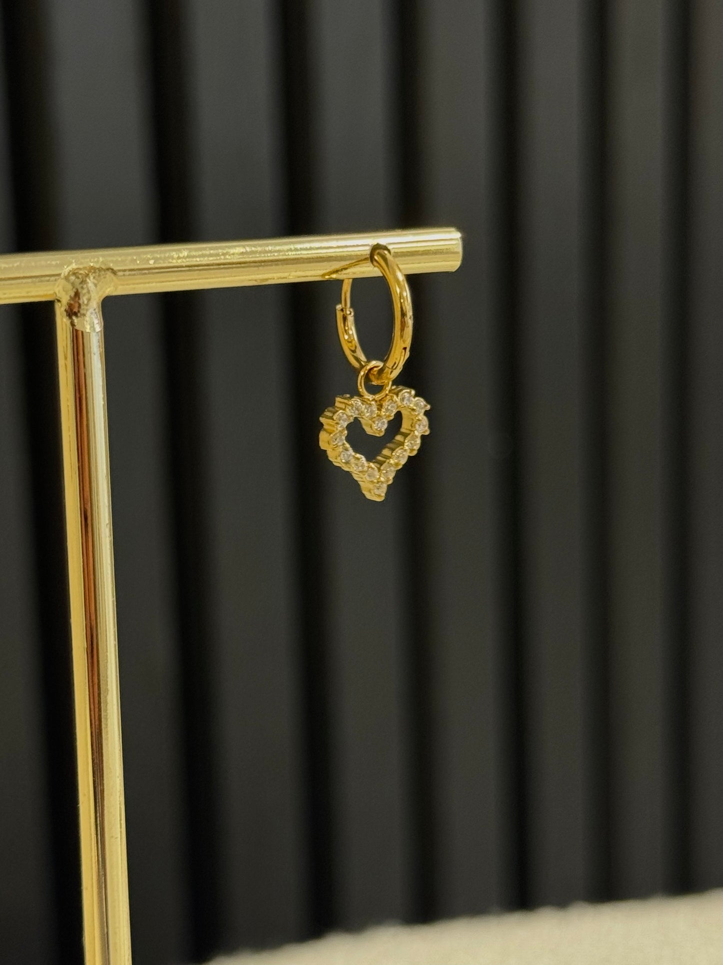 STRASSY LOVE EARRINGS GOLD