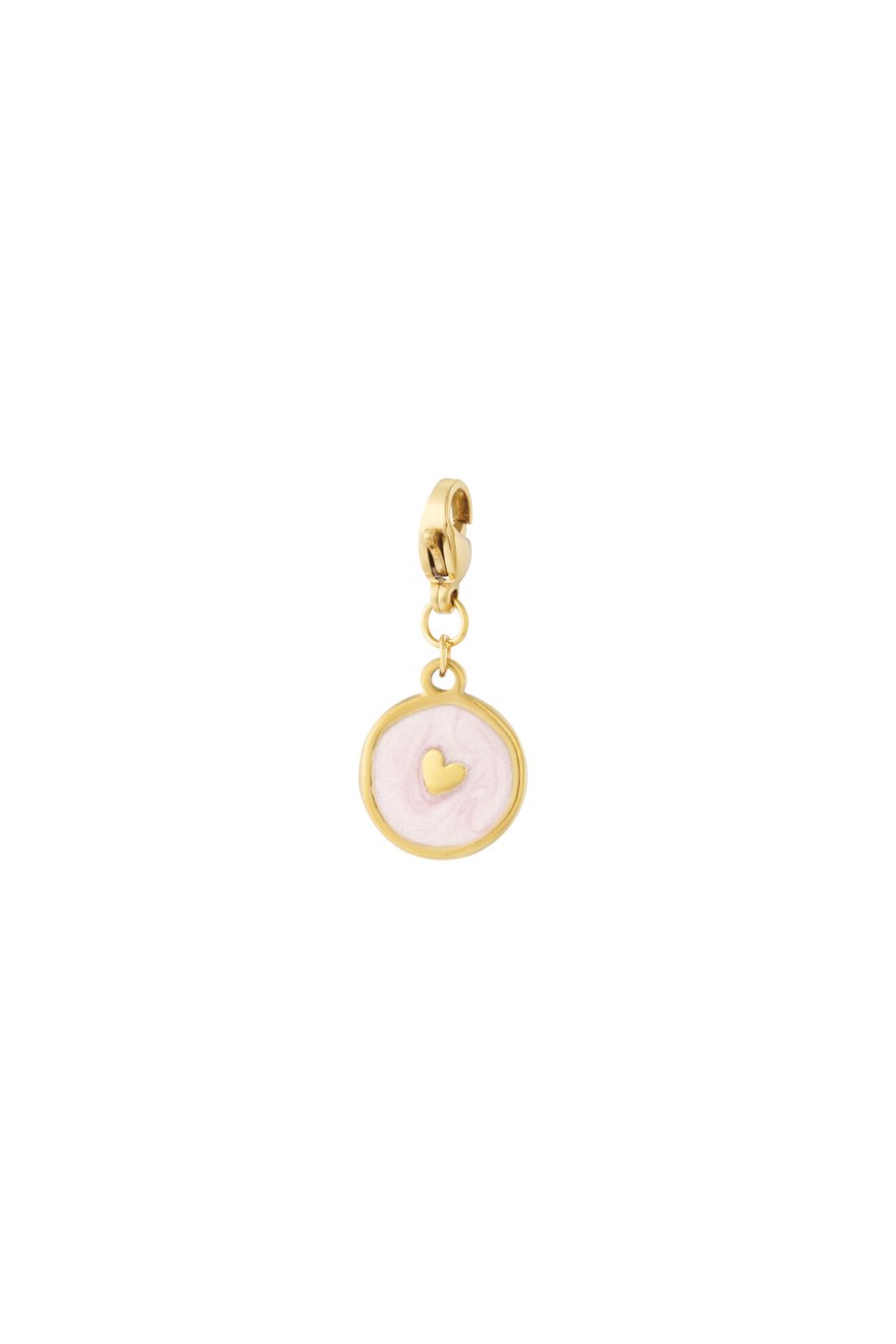 Lovely Coin Charm Pink