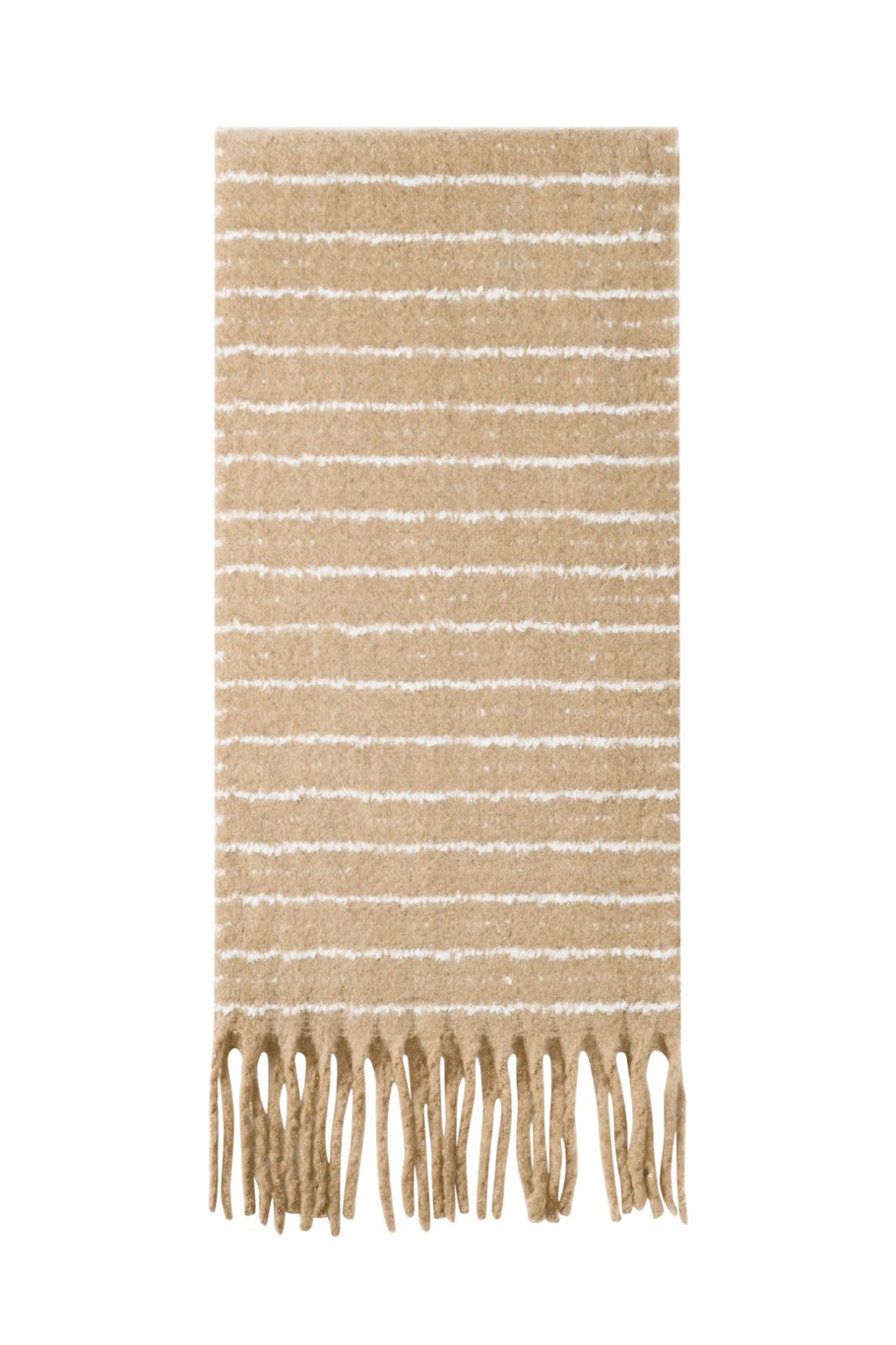 Stripe Scarf Khaki