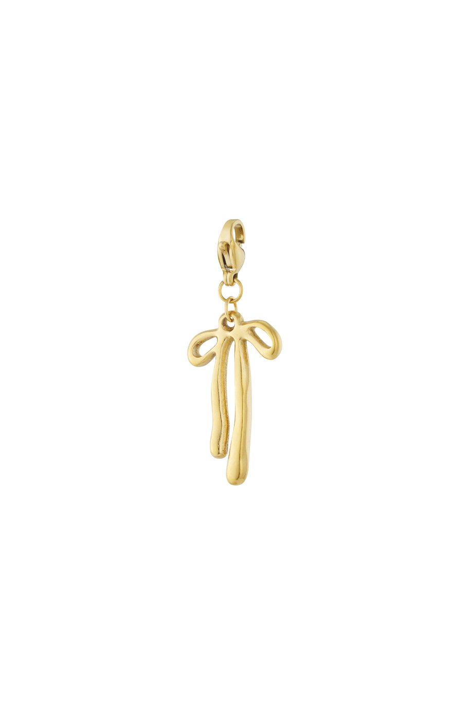 Long Bow Charm Gold
