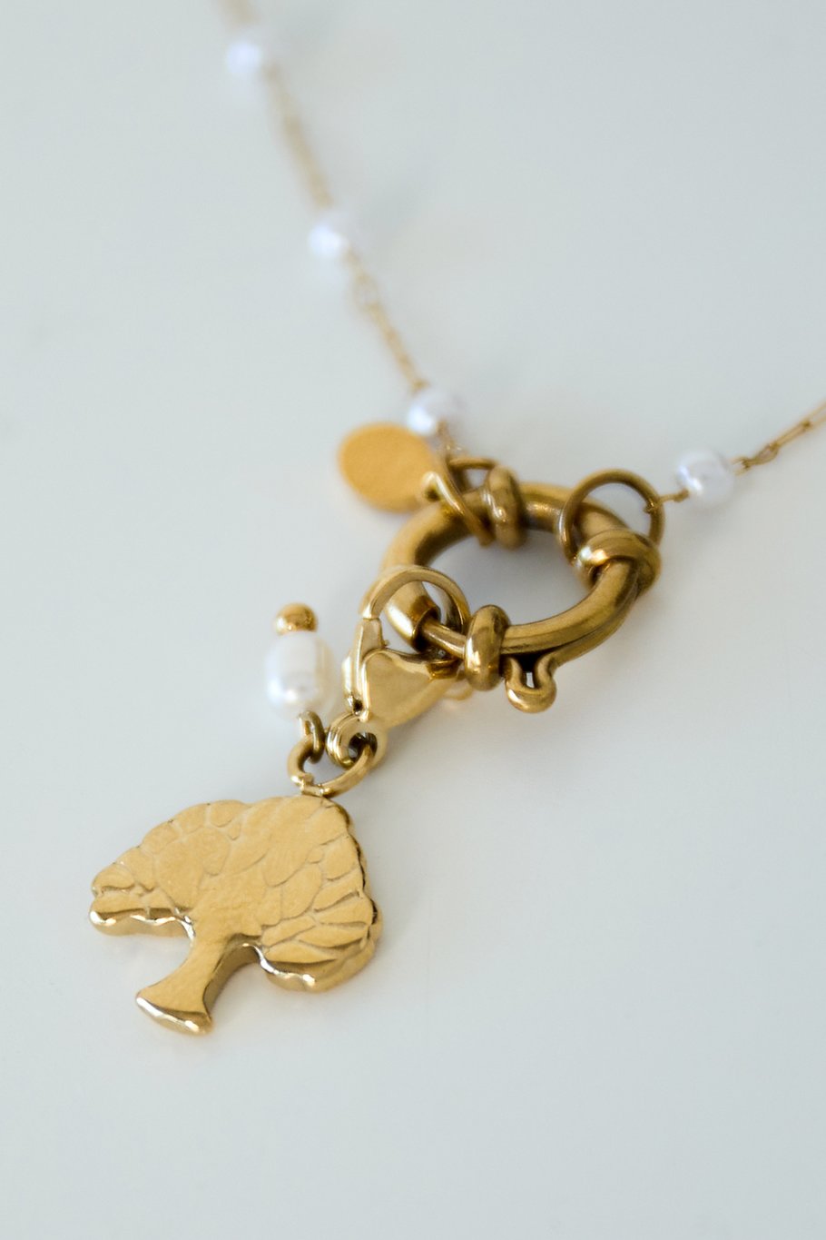 Lucky Tree Charm Gold