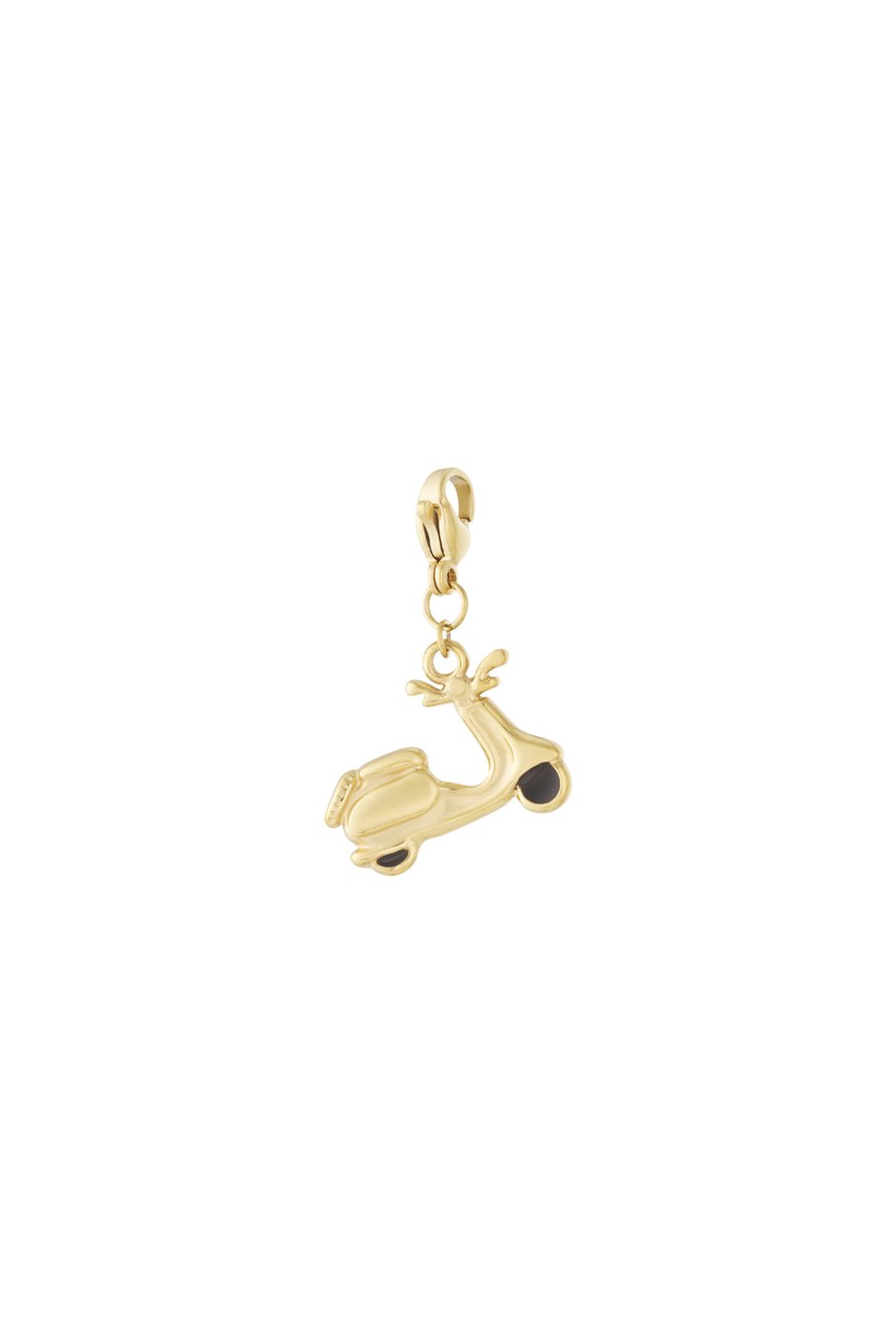 Scooter Charm Gold