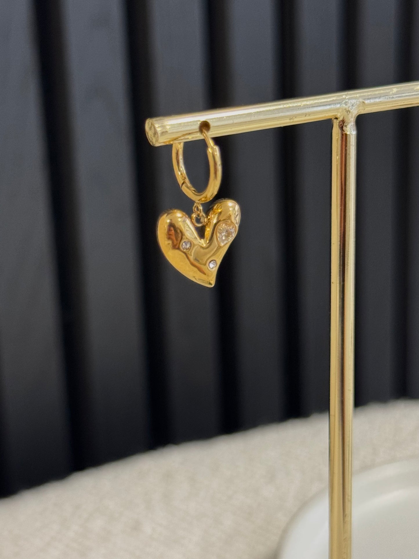 STRASSY LOVE HOOPS GOLD