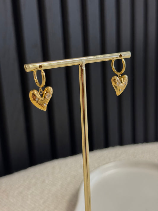 STRASSY LOVE HOOPS GOLD