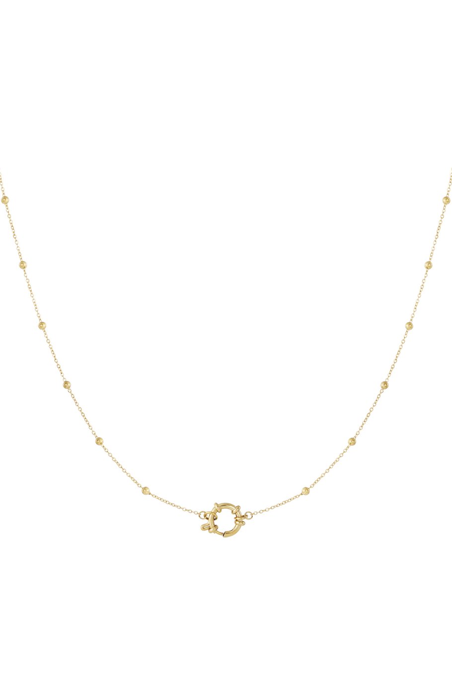 Fine Charm Necklace Gold