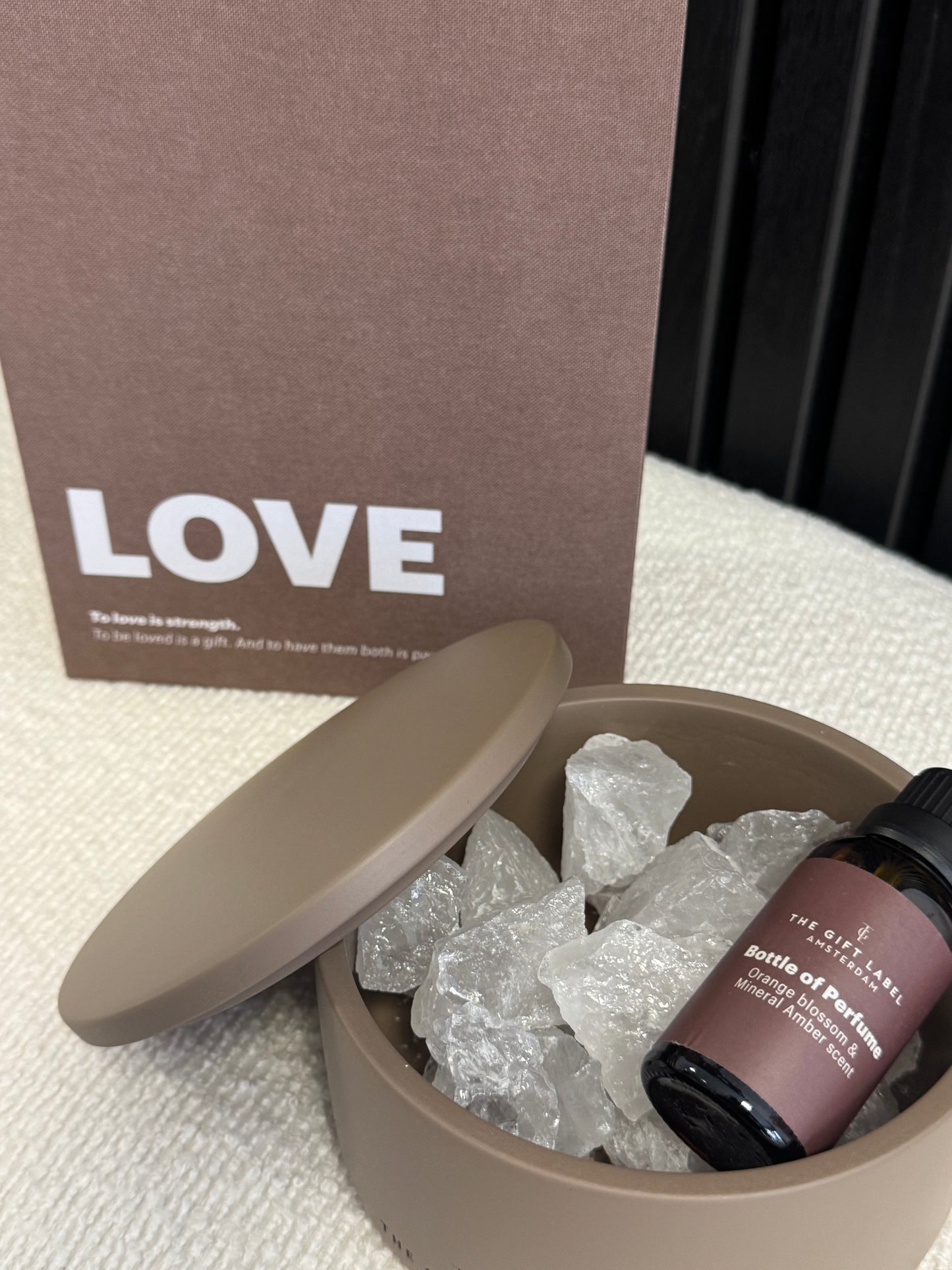 STONE DIFFUSER | LOVE