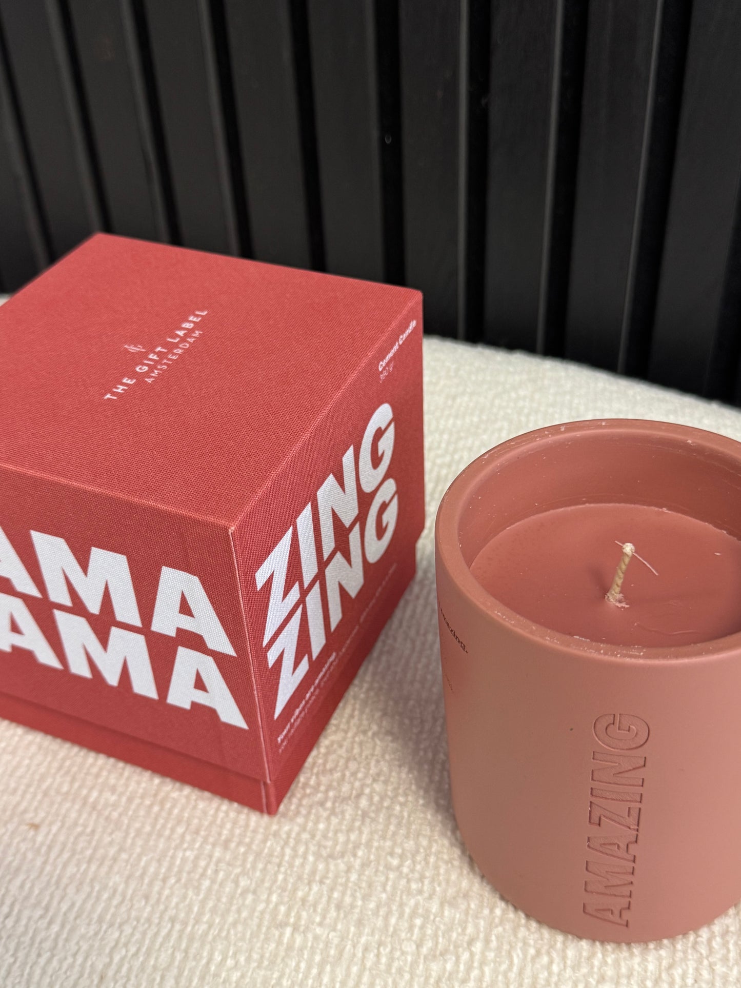 CEMENTED CANDLE 360 GR | AMAZING