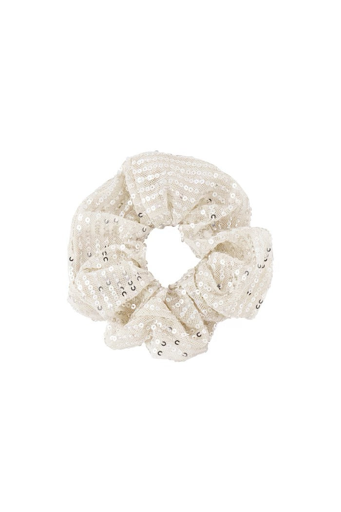 Glitter Scrunchie Champagne