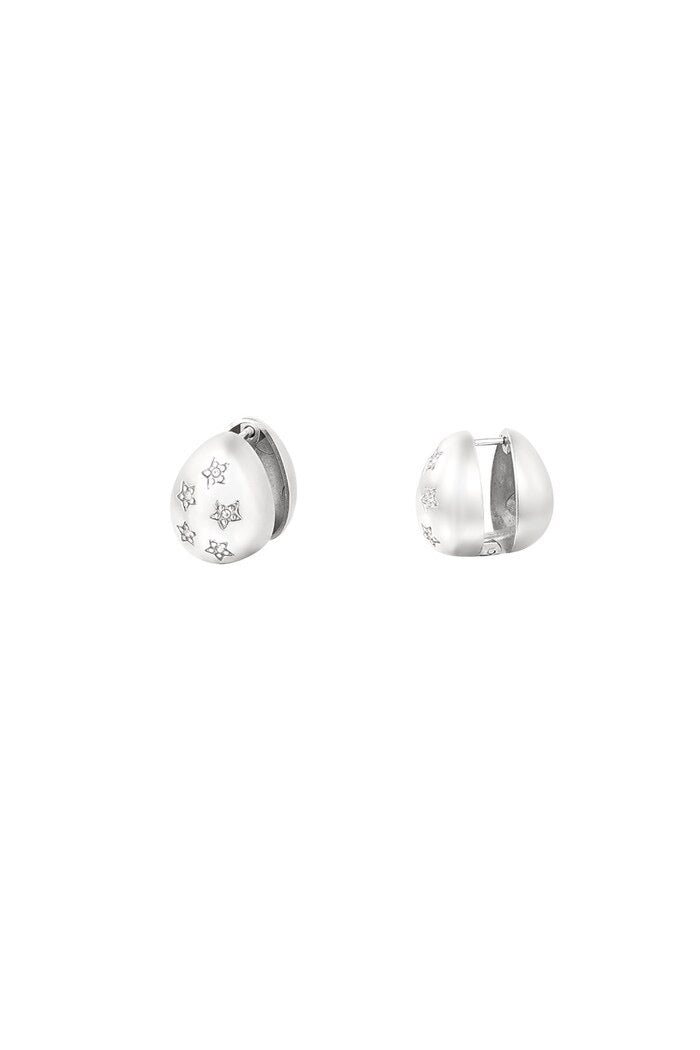 Star Babe Earrings Silver