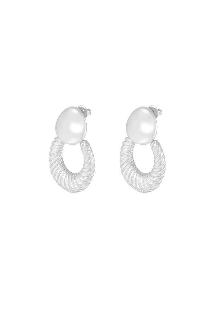 CHIQUE ELEGANT EARRINGS SILVER