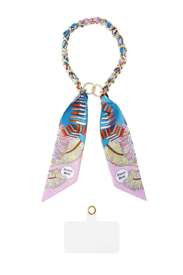 Satin Phone Scarf | Multi