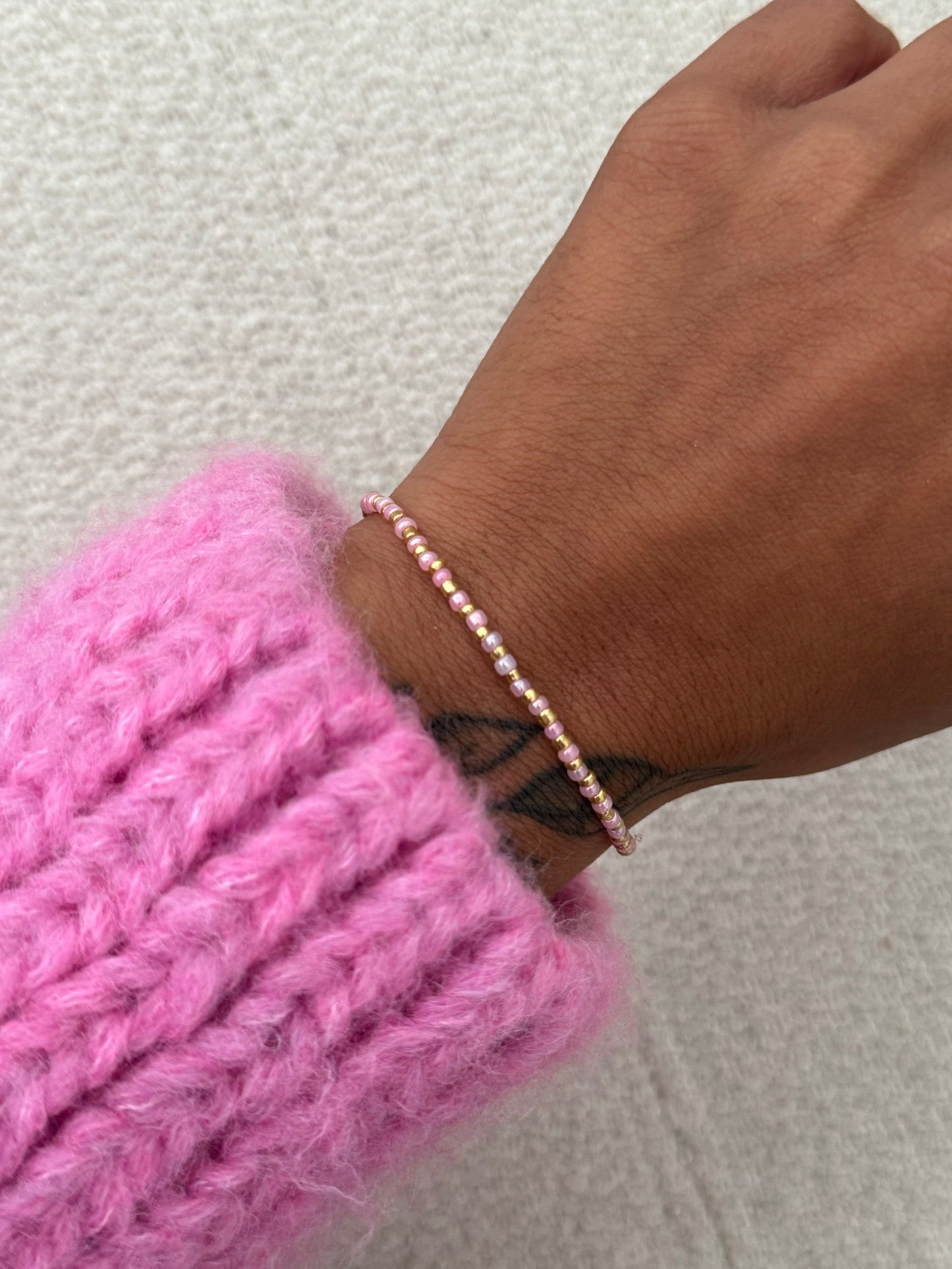 MIYUKI BRACELET | GOLDEN BLUSH MIX