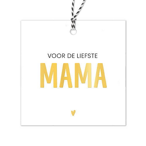 CADEAULABEL | VOOR DE LIEFSTE MAMA