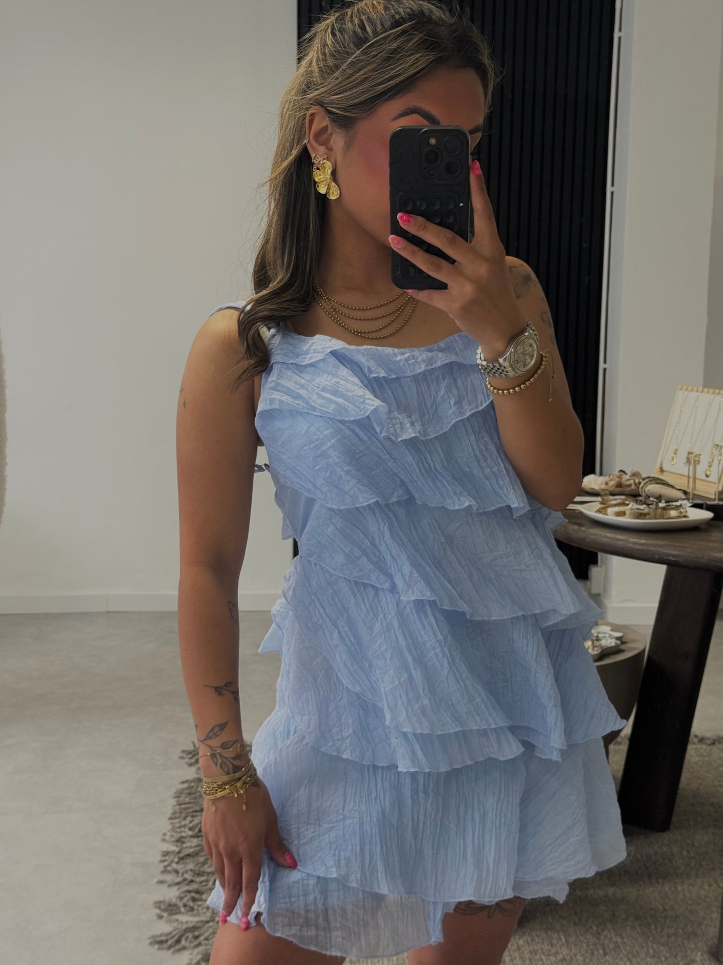 Yara Dress | Blue