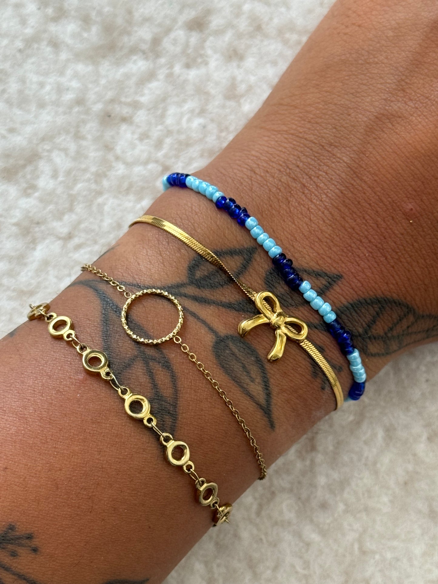 MIYUKI BRACELET | DARK BLUE MIX