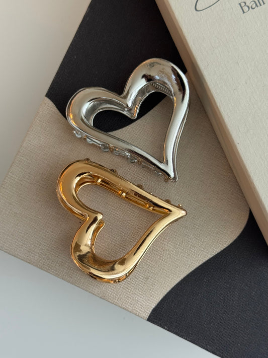 Lovely Hairclip Silver