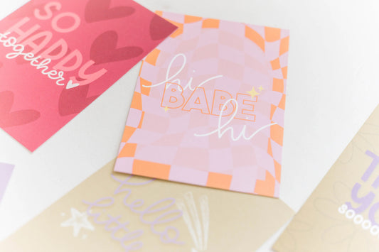 WENSKAART A6 | HAPPY NEW HOME