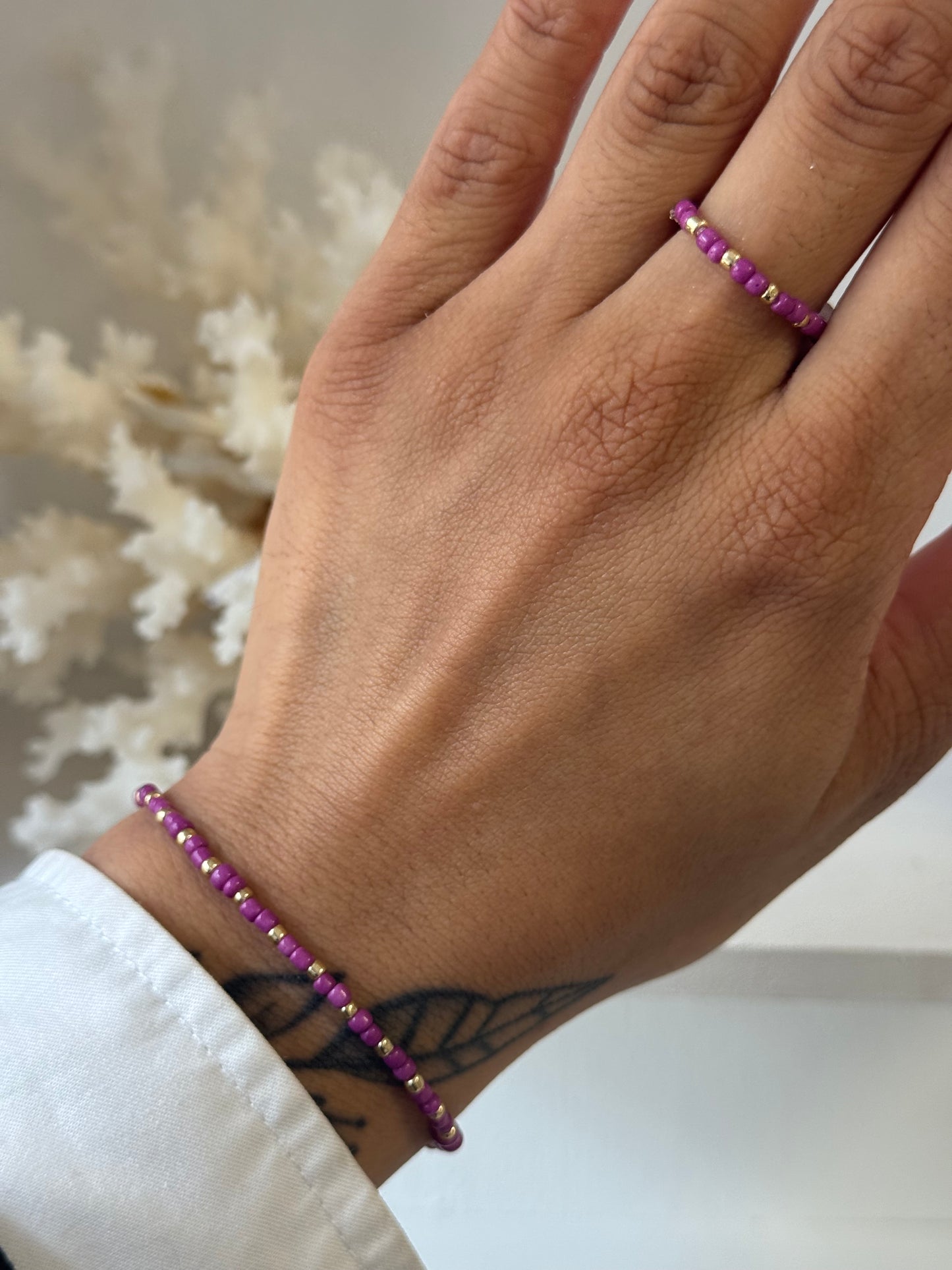 Mystic Plum | Miyuki Bracelet