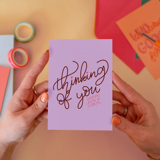 WENSKAART A6 | THINKING OF YOU