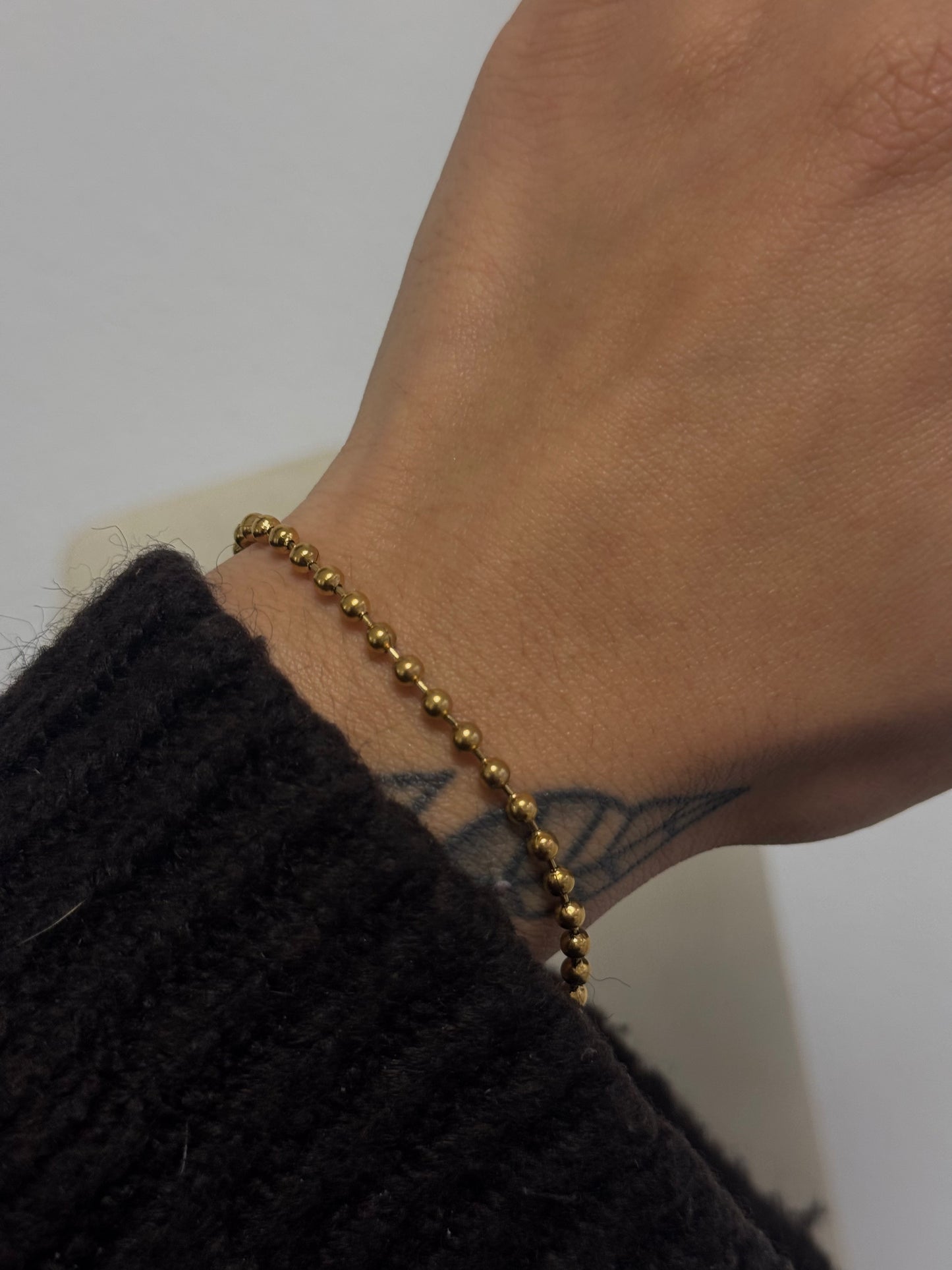 ARMBAND BOLLETJE GOUD