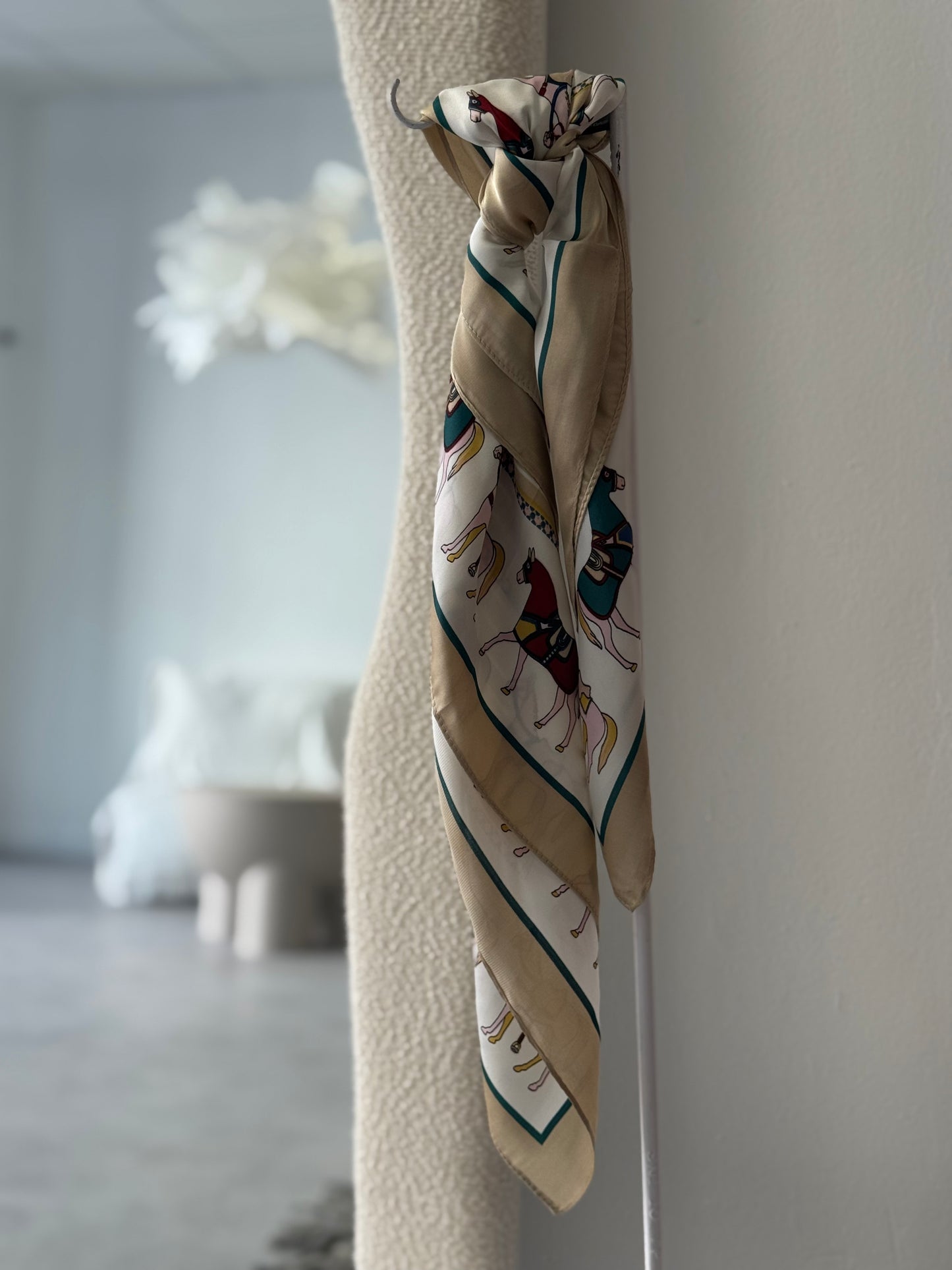 Sjaal | Red/Beige