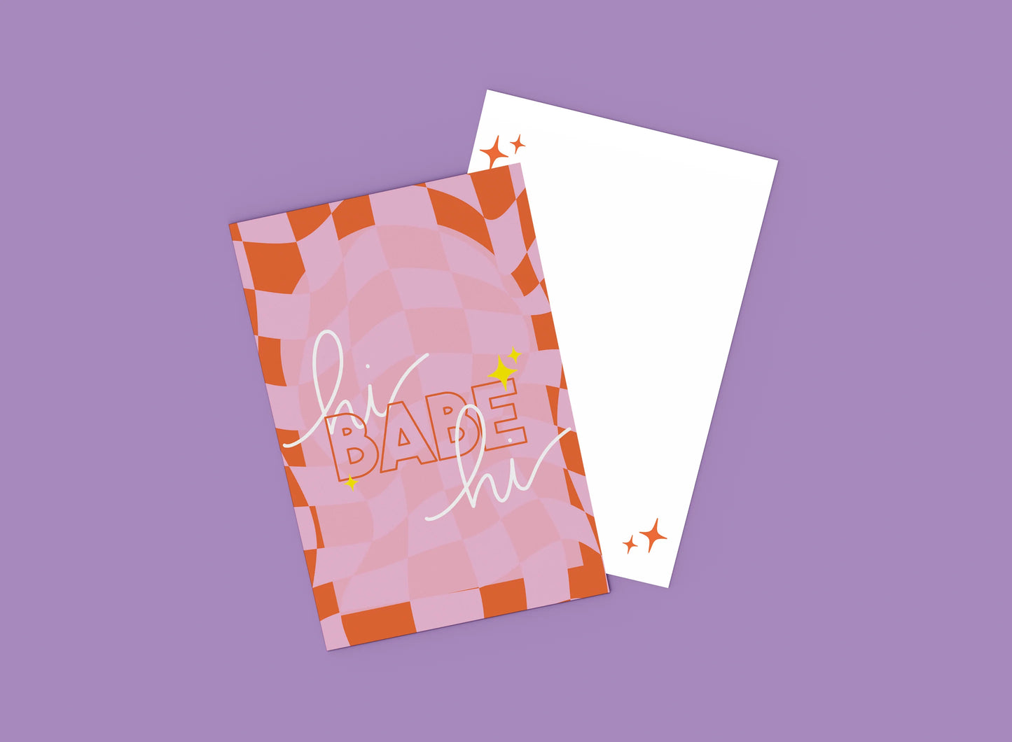 Wenskaart | Hi Babe