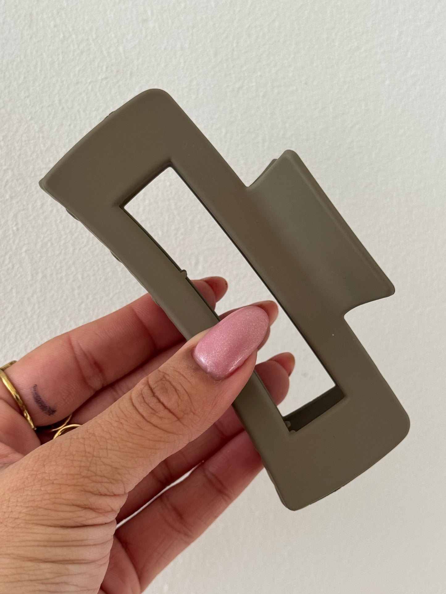 Statement Haarclip | Khaki