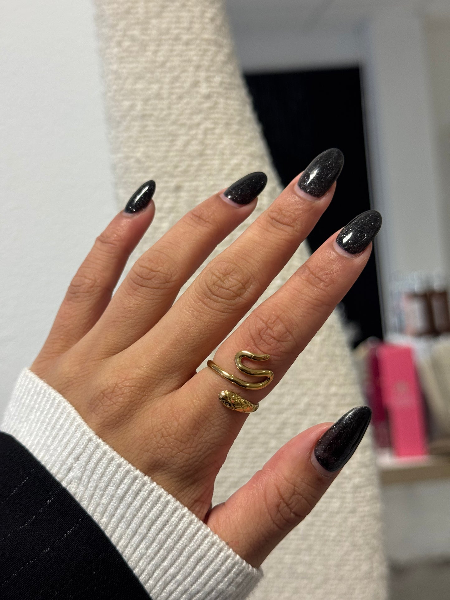 snake ring gold