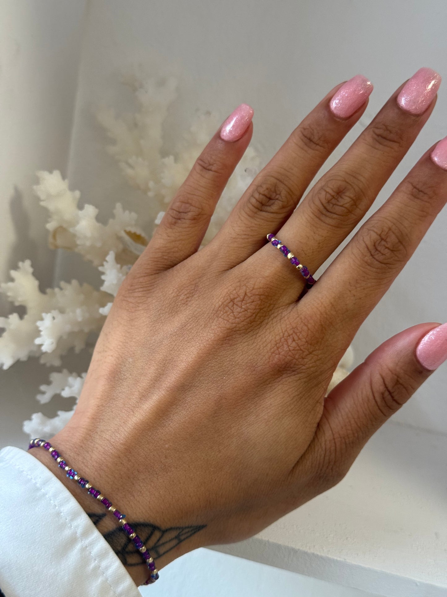 Purple Dream | Miyuki Ring