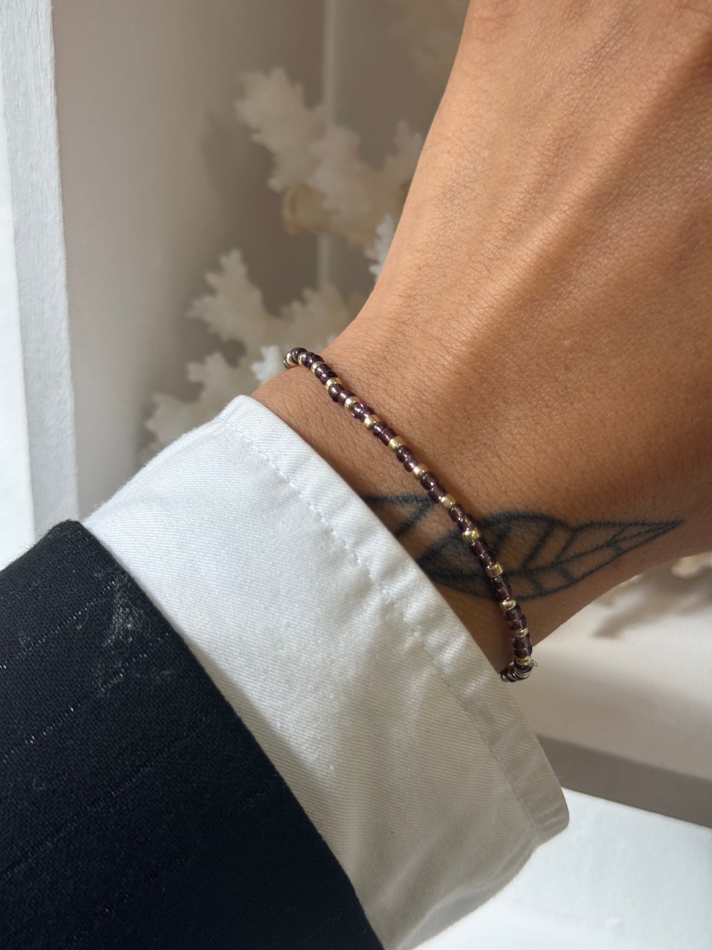 Coffee Glow | Miyuki Ring