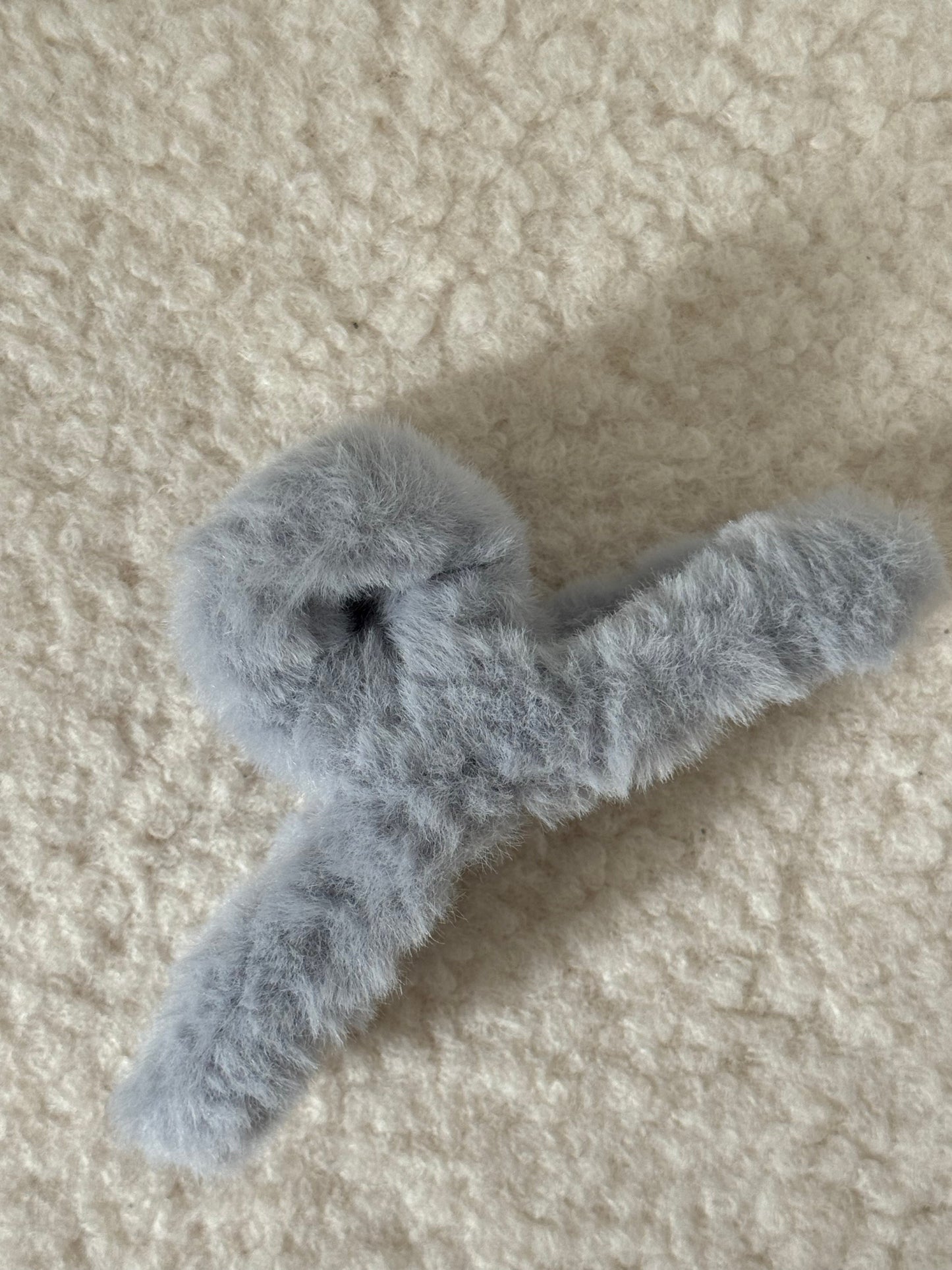 Teddy Clip | Baby Blue