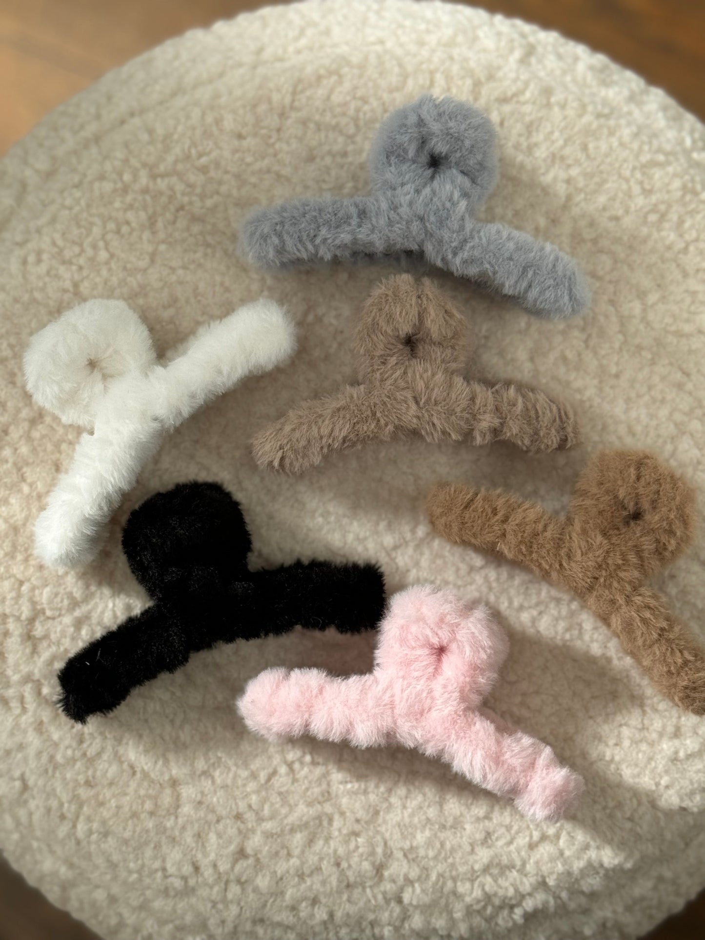 Teddy Clip | Baby Blue