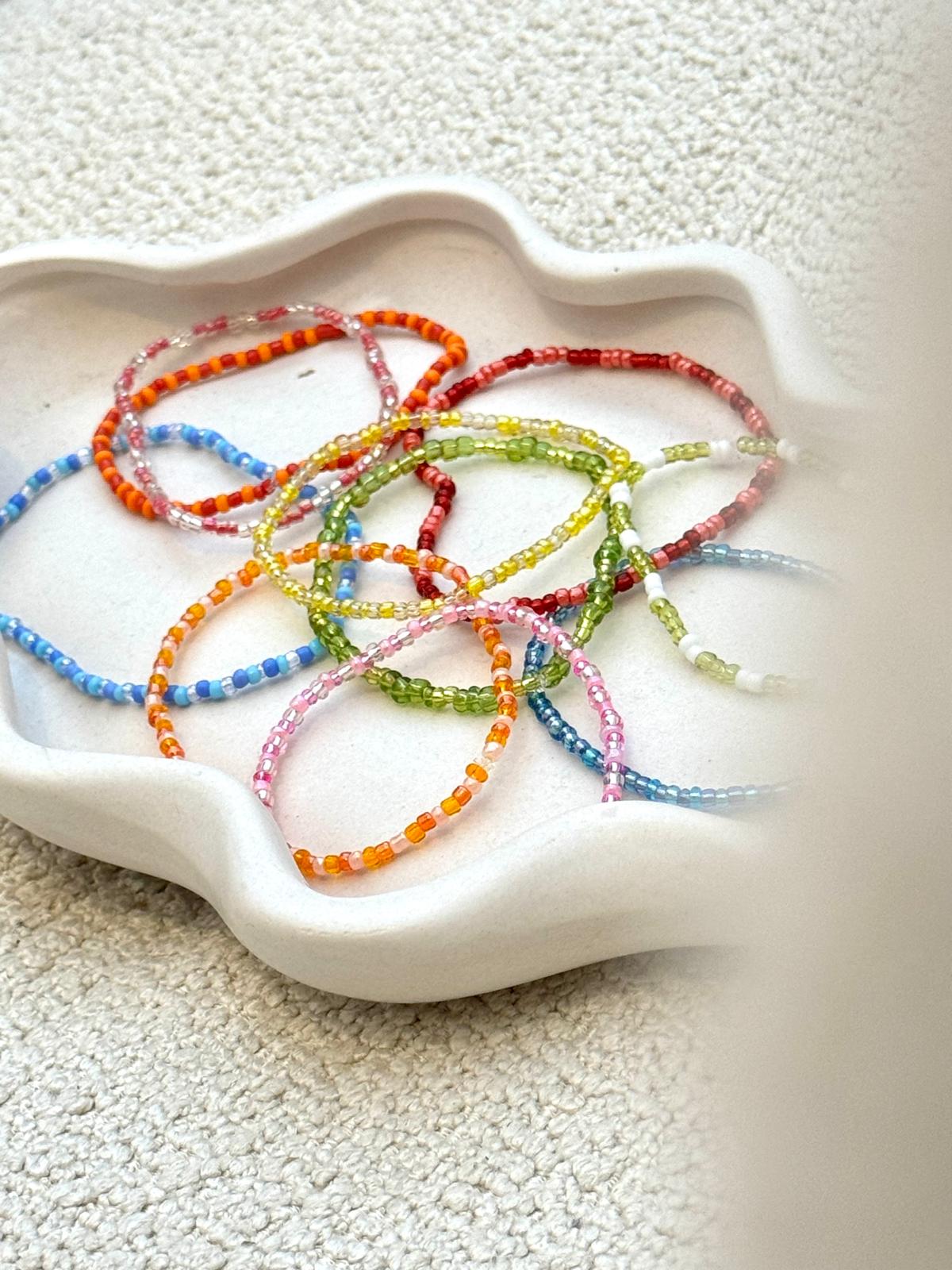 MIYUKI DEEP BLUE MIX BRACELET